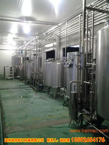 果蔬酵素飲料生產線的工藝、配方及成套設備解析